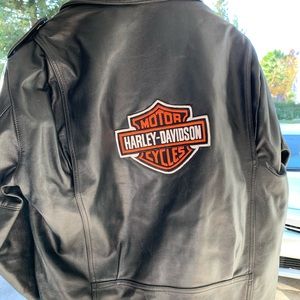 Harley-Davidson leather motorcycle jacket